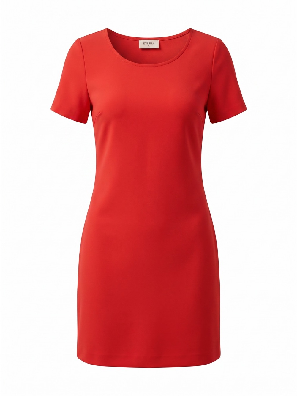 Everly🌺Short Sleeve Sheath Mini Dress🌺NWOT🌺SZ XS🌺Minimalist Staple🌺